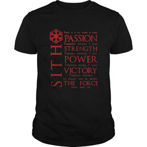Star Wars Sith Quotes Shirt